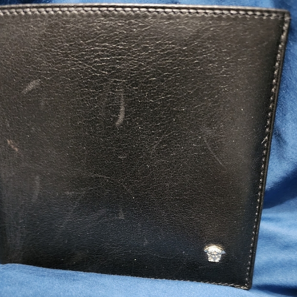Gianni Versace Mens Wallet Black Leather - Picture 9 of 11